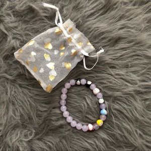Cute Light Purple Cat Bracelet